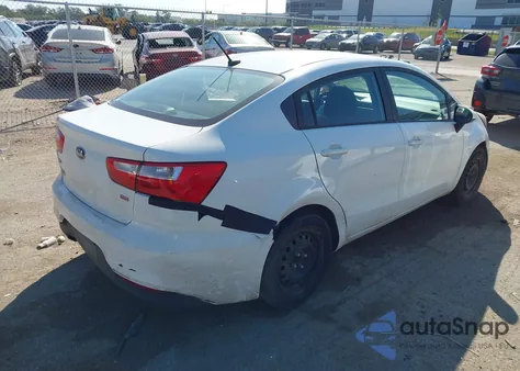 2016 Kia Rio Lx из США, поврежденный, VIN KNADM4A34G6632641